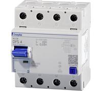 Doepke 09164901 DFS4 100-4/0,03-A 4polig 100/0,03A Interrupteur différentiel à courant résiduel A 4 pôles 100 A 0.03 A 400 V