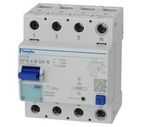 DOEPKE DFS4 063-4/0,03-B SK Interrupteur différentiel 4pol.63A0,03ATypB SK Nrechts (9144988)