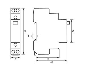 DOEPKE Doepke Interrupteur à impulsion 23 RS 230-100 Quantité:1