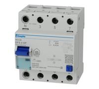 DOEPKE Doepke Interrupteur différentiel 4p DFS4 040-4/0,03-HP 40A 0,03A Quantité:1