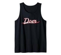 Doer Entrepreneur High Achiever Vintage Varsity Distressed Débardeur