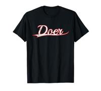 Doer Entrepreneur High Achiever Vintage Varsity Distressed T-Shirt