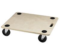 Dörner + Helmer 290635 Atlas Chariot de Transport avec roulettes en polypropylène Charge maximale 400 kg Surface d'appui 600 x 495 mm