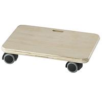 Dörner + Helmer 2906812 Quattro Soft Chariot de Transport avec roulettes de parquet Charge maximale 80 kg Surface d'appui 290 x 190 mm