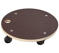 Dörner + Helmer 300800 Support de transport design Eco (charge maximale 200 kg, surface d'appui 380 mm, aide au transport pour plantes, planche à roulettes avec roulettes KS)