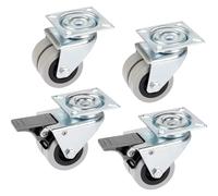 dörner + helmer 450105 Double roulette pivotante Diamètre de la roue: 50 mm