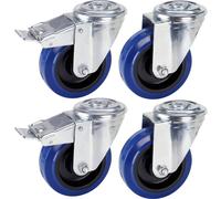 dörner + helmer 450658 Roulette pivotante Diamètre de la roue: 100 mm Capacité de charge (max.): 150 kg 4 pc(s)