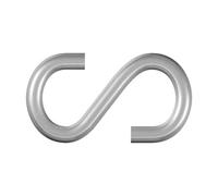 dörner + helmer 4810104 Crochet en S 64 mm En acier galvanisé, zingué 10 pc(s)