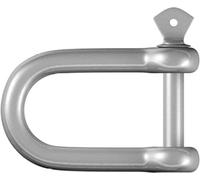 dörner + helmer 4818554 manille 250 kg 10 mm acier étamé par galvanisation 5 pc(s)