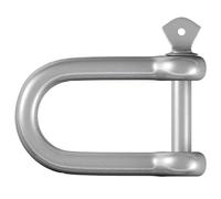 dörner + helmer 4818574 manille 400 kg 12 mm acier étamé par galvanisation 6 pc(s)