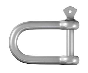 dörner + helmer 4818574 manille 400 kg 12 mm acier étamé par galvanisation 6 pc(s)