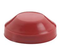 dörner + helmer 483042 achsendkappen Contenu 20 mm pour axe 20 mm plastique rouge Lot de 2