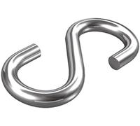 dörner + helmer 4910074 Crochet en S 32 mm Acier inox A2 20 pc(s)