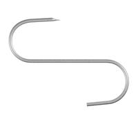 dörner + helmer 4912024 Crochet de boucher 120 mm Acier inox A2 6 pc(s)