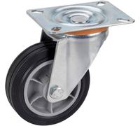 dörner + helmer 715852 715852 Roulette pivotante Diamètre de la roue: 100 mm Capacité de charge (max.): 70 kg 1 pc(s)