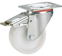 dörner + helmer 728551 728551 Roulette pivotante Diamètre de la roue: 100 mm Capacité de charge (max.): 150 kg 1 pc(s)