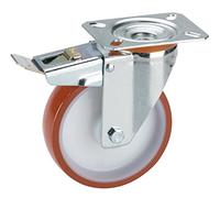 dörner + helmer 732551 Roulette avec plaque rouge