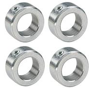 Dörner + Helmer Lot de 4 bagues de réglage avec six pans creux, vis sans tête, 20 mm x 32 mm, en acier galvanisé, pour axes
