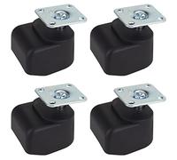 Dörner + Helmer Lot de 4 rouleaux doubles 25 mm avec roue TPE, capacité de charge 120 kg