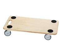 Dörner + Helmer Patins de meubles (Stabil Soft 590 x 290 mm avec roulettes en caoutchouc Capacité de charge 200 kg, rectangulaire) 290698