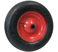 Dörner + Helmer Roue à air 740202-400 x 100 x 20 mm - Avec jante en acier - Moyeu de 88 mm - Charge maximale : 250 kg