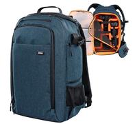 DÖRR Prag Pro Sac à dos pour appareil photo, 20 l et Prag Go 16 l, étanche, compartiment pour ordinateur portable de 16", réflecteur, DSLR SLR, division intérieure flexible, support de trépied, sac à