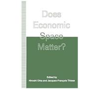 Does Economic Space Matter?
