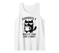 Does It Look Like I Care Funny Cat Débardeur
