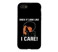 Does It Look Like I Care Mélanine Noir Femmes Filles Coque pour iPhone SE (2020) / 7/8