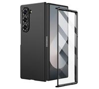 Doeshine Coque pour Samsung Galaxy Z Fold 6 Ultra Mince, MagSafe, Verre Trempé Protection Écran, Hard PC, Antichoc Anti-Rayures Bumper Protection Etui Housse Case Cover Galaxy Z Fold 6 5G 2024 (Noir)
