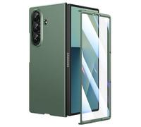 Doeshine Coque pour Samsung Galaxy Z Fold 7 Ultra Mince, Mag-Safe, [Verre Trempé Protection Écran], Hard PC, Antichoc Anti-Rayures Bumper Protection Etui Housse Case Cover Z Fold 7 5G 2025 (Vert)