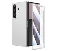 Doeshine Coque pour Samsung Galaxy Z Fold 7 Ultra Mince, Mag-Safe, [Verre Trempé Protection Écran], Hard PC, Antichoc Anti-Rayures Bumper Protection Etui Housse Case Cover Z Fold 7 5G 2025 (Argent)