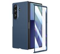 Doeshine Coque pour Samsung Galaxy Z Fold 7 Ultra Mince, Mag-Safe, [Verre Trempé Protection Écran], Hard PC, Antichoc Anti-Rayures Bumper Protection Etui Housse Case Cover Z Fold 7 5G 2025 (Bleu)