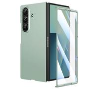 Doeshine Coque pour Samsung Galaxy Z Fold 7 Ultra Mince, Mag-Safe, [Verre Trempé Protection Écran], Hard PC, Antichoc Anti-Rayures Bumper Protection Etui Housse Case Cover Z Fold 7 5G 2025 (Menthe)