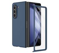 Doeshine Coque pour Samsung Z Fold 5 avec MagSafe, Verre Trempé Protection Écran, [Militaire Antichoc Protection] Ultra Mince Hard PC Antichoc Protection Bumper Etui Housse Galaxy Z Fold 5 (Bleu)