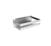 DOESS Porte-épices- Support de cuisine suspendu-Support à épices-Support de pot à épices-Porte-épices-Support de pompe à savon-Support mural-Organisateur d’épices (Argent, 20 CM)