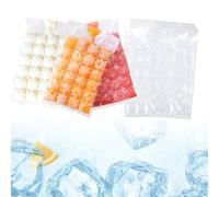 DOETYD Lot de 2 sacs à glaçons auto-scellants pour freez, cocktail, whisky, boissons fraîches et aliments pour bébé