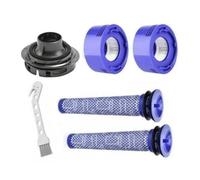 DOFABI Couvercle arrière de moteur d'installation for Dyson, V7 V8, Kit de filtres avant et arrière, couvercle arrière de moteur, pièces d'aspirateur Remplacement du filtre HEPA