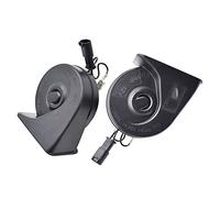 DOFABI Klaxon de Voiture étanche 12 V 125 DB 410/510 Double Ton, klaxon d'escargot for Range Rover, 2002-2009 klaxon de Voiture Super Fort en Forme d'escargot