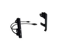 DOFABI Supports de Radio Panneau stéréo Double Din, Kit latéral de Garniture de Montage de Tableau de Bord DVD Fascia, for, for Toyota, for, for Scion, façade d'autoradio stéréo(USB Bracket)