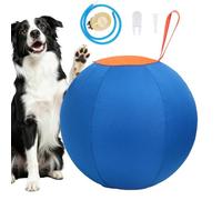 Dog Activity Herding Ball - Stimulating Toy for Medium Large Breeds | Sturdy Rubber Construction with Grip , Exercise and Training Tool for Mental and Physical Engagement 17.72x17.72x17.72 in