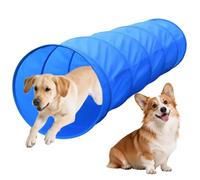 Dog Agility Equipment - ABS Polyester Material, 70.87 Inch Agility Game With Tunnel, Dog Park Training Equipment | Outdoor Exercise Kit For Garden, Park, Beach, Playground, Field, Competition, Recreat