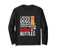 Dog and Wine Lover I Rescue Dogs and Wine - Dog Rescue Manche Longue