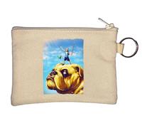 Dog Art Porte-monnaie fantaisie Beige