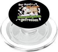 Dog Ate My Homework - Citation d'apprentissage de l'allemand PopSockets PopGrip pour MagSafe