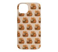 Dog Automne Lecture Livres et Automnes Tournesols Coque pour iPhone 14 Plus