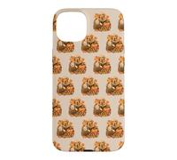 Dog Automne Lecture Livres et Automnes Tournesols Coque pour iPhone 15 Plus