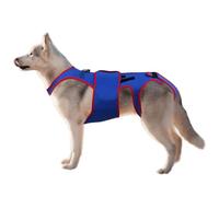Dog Back Brace - Fabric S-XL | Pet Support and Rehab Harness, D-Ring and Reflective Strips Back Protector | Helps Relieve Support Dogs for Walking, Recovery, Outdoor Use