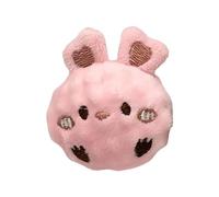 Dog Ball - Bunny Shape Bright Bouncing Play Toy, Tough Chew Friendly Puppy Game Ball, Interactive Training Fetch Accessory, Water Floating Activity Design For Aggressive Chewers Outdoor Pool