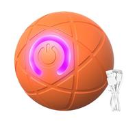 Dog Ball, Rolling Ball, USB Dog Ball, Interactive Pet Ball, Interactive Dog Toy LED Light Automatic Movement Reduces Exercises Muscles and Joints Enhances Dog's Health Veterinarian-Recommended